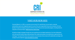 Desktop Screenshot of corporatereport.com